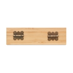 Ensemble de 9 glaçons en pierre dans un étui en bambou et une pince couleur bois huitième vue