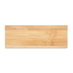 Ensemble de 9 glaçons en pierre dans un étui en bambou et une pince couleur bois neuvième vue