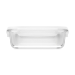Lunch box en verre transparent avec couvercle hermétique 900ml Crystal couleur transparent septième vue