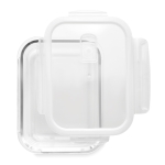 Lunch box en verre transparent avec couvercle hermétique 900ml Crystal couleur transparent neuvième vue