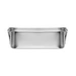 Lunch box en acier inox avec fermoirs anti-fuites 750ml Strong couleur argenté mat septième vue