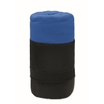 Couverture polaire RPET personnalisée, design simple 180 g/m² Baqueira couleur bleu roi