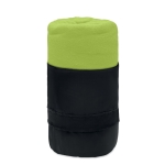 Couverture polaire RPET personnalisée, design simple 180 g/m² Baqueira couleur vert lime