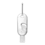 Gel pour mains personnalisable avec mousqueton 30ml Portable couleur transparent