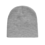 Bonnet d'hiver élastique unisexe personnalisable en RPET Sweden couleur blanc/gris