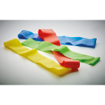 Kit de 4 bandes élastiques pour gym de différentes résistances Fitness couleur noir troisième vue photographique