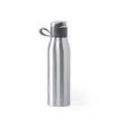 Gourde métal personnalisée brillante grande capacité 700ml Loop XL couleur argenté première vue