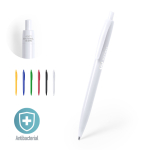 Stylo colorés antibactériens avec Encre Bleue Antibacterial Cool