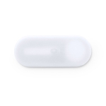 Couvercle de webcam antibactériens personnalisables avec logo couleur blanc première vue