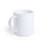 Tasse antibactérienne en plastique sans BPA de 350 ml Antibacterial couleur blanc première vue