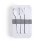 Lunch box antibactériennes 1,4L personnalisée Antibacterial quatrième vue