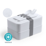 Lunch box antibactériennes 1,4L personnalisée Antibacterial huitième vue
