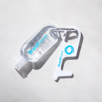 Outil porte-clés hygiénique antibactérien et anti-contact avec logo
