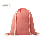 Sac à dos à cordons en coton recyclé 120 gr/m2 Recycled Cotton deuxième vue
