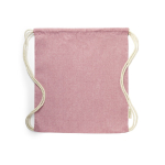 Sac à dos à cordons en coton recyclé 120 gr/m2 Recycled Cotton première vue