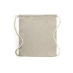 Sac à dos à cordons en coton recyclé 120 gr/m2 Recycled Cotton première vue