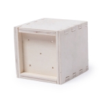 Pots de fleur publicitaires blancs avec graines de menthe Box couleur beige quatrième vue