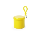 Poncho avec boîte étui colorée personnalisable 127x102cm Travel Box couleur jaune première vue
