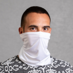 Cache-cou personnalisé antibactérien en polyester élastique cinquième vue