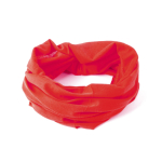 Cache-cou personnalisé de couleurs multipositions Soft Colors couleur rouge cinquième vue