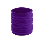 Cache-cou personnalisé de couleurs multipositions Soft Colors couleur violet première vue