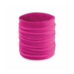 Cache-cou personnalisé de couleurs multipositions Soft Colors couleur fuchsia première vue