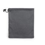 Cache-cou avec logo 280 gr/m2 avec fermeture ajustable Adjust Warm couleur gris première vue