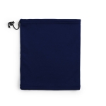 Cache-cou avec logo 280 gr/m2 avec fermeture ajustable Adjust Warm couleur bleu marine première vue