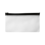 Grand sac pour masque personnalisé avec fermeture zip Large couleur noir
