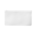 Grand sac pour masque personnalisé avec fermeture zip Large couleur blanc