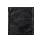 Étui porte-masque en non-tissé avec logo et finition thermoscellée couleur noir première vue