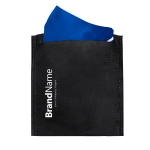 Étui porte-masque en non-tissé avec logo et finition thermoscellée sixième vue
