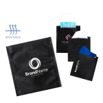 Étui porte-masque en non-tissé avec logo et finition thermoscellée huitième vue