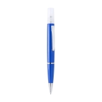 Stylo avec vaporisateur hygiénique à Encre Bleue Droplet Colors couleur bleu première vue