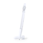 Stylo ABS avec spray désinfectant et Encre Bleue hygiénique Spray couleur blanc deuxième vue