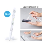 Stylo ABS avec spray désinfectant et Encre Bleue hygiénique Spray neuvième vue