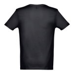 T-shirt unisexe personnalisé pas cher en coton 150 g/m² THC Athens couleur noir