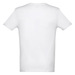 T-shirt unisexe personnalisé pas cher en coton 150 g/m² THC Athens couleur blanc