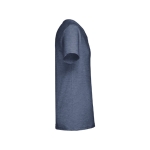 T-shirt unisexe personnalisé pas cher en coton 150 g/m² THC Athens couleur bleu chiné troisième vue