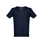 T-shirt unisexe personnalisé pas cher en coton 150 g/m² THC Athens couleur bleu marine première vue