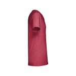 T-shirt unisexe personnalisé pas cher en coton 150 g/m² THC Athens couleur rouge chiné troisième vue