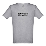 T-shirt unisexe personnalisé pas cher en coton 150 g/m² THC Athens avec zone d'impression