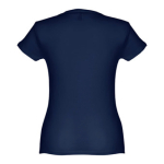 T-shirts personnalisé éco pour femmes en coton 150 g/m² THC Sofia couleur bleu