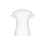 T-shirts personnalisé éco pour femmes en coton 150 g/m² THC Sofia couleur blanc deuxième vue