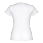 T-shirts personnalisé éco pour femmes en coton 150 g/m² THC Sofia couleur blanc