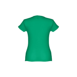 T-shirts personnalisé éco pour femmes en coton 150 g/m² THC Sofia couleur vert deuxième vue
