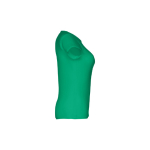 T-shirts personnalisé éco pour femmes en coton 150 g/m² THC Sofia couleur vert troisième vue