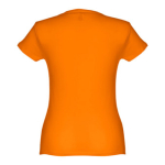 T-shirts personnalisé éco pour femmes en coton 150 g/m² THC Sofia couleur orange