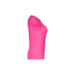 T-shirts personnalisé éco pour femmes en coton 150 g/m² THC Sofia couleur fuchsia troisième vue