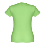 T-shirts personnalisé éco pour femmes en coton 150 g/m² THC Sofia couleur vert clair